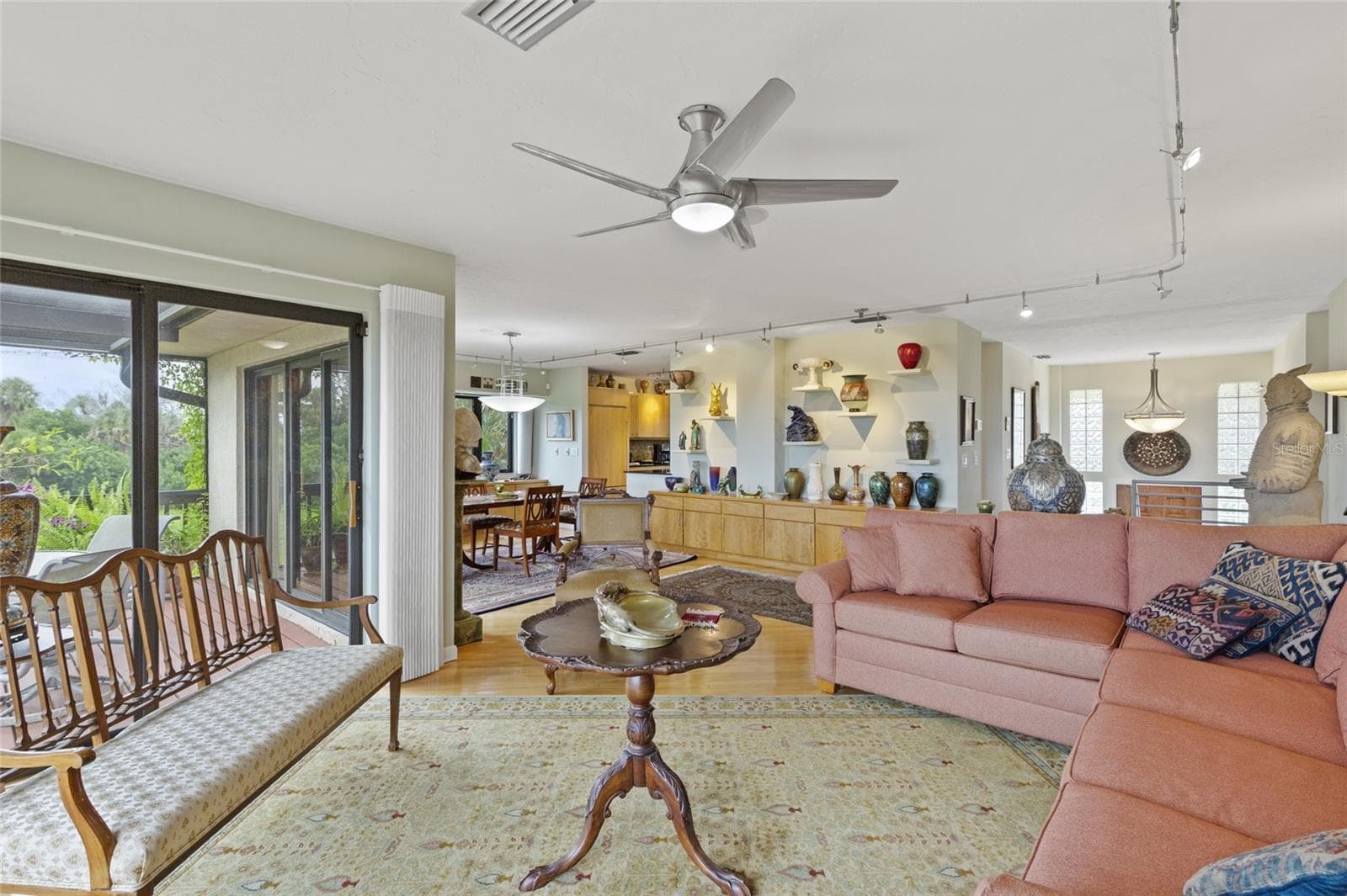 Living room.     All windows and doors are hurricane rated - 609 42ND STREET CT W, PALMETTO