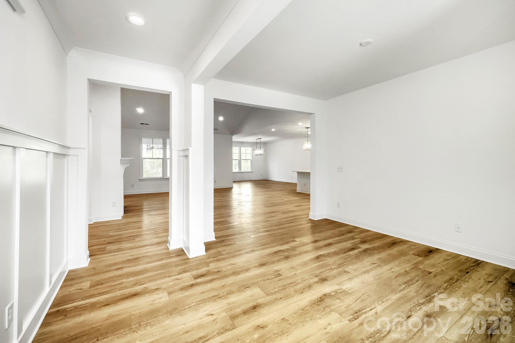 Entry and Dining Area - 3204 Timber Run Lane, Maiden