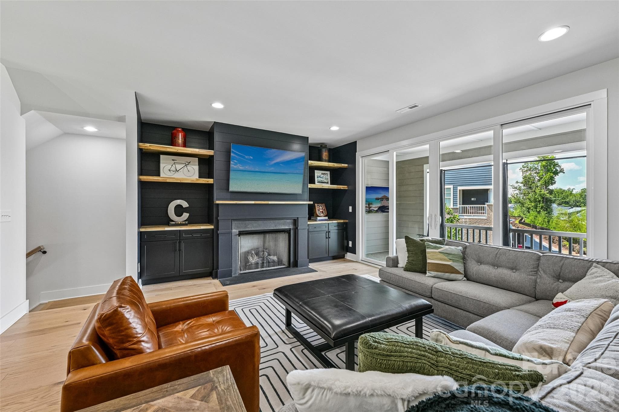 Living Room on 2nd Level - 739 Beaty Street, Davidson