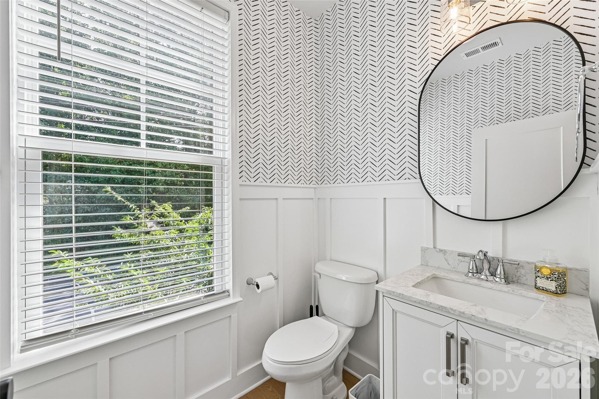 Half Bath on 2nd Level - 739 Beaty Street, Davidson