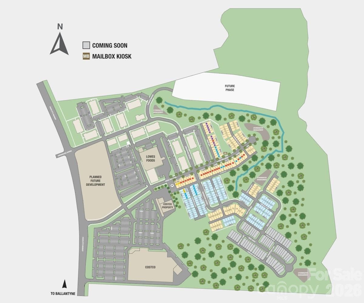 Terraces at the Exchange Sitemap - 3905 Clemson Alley, Indian Land