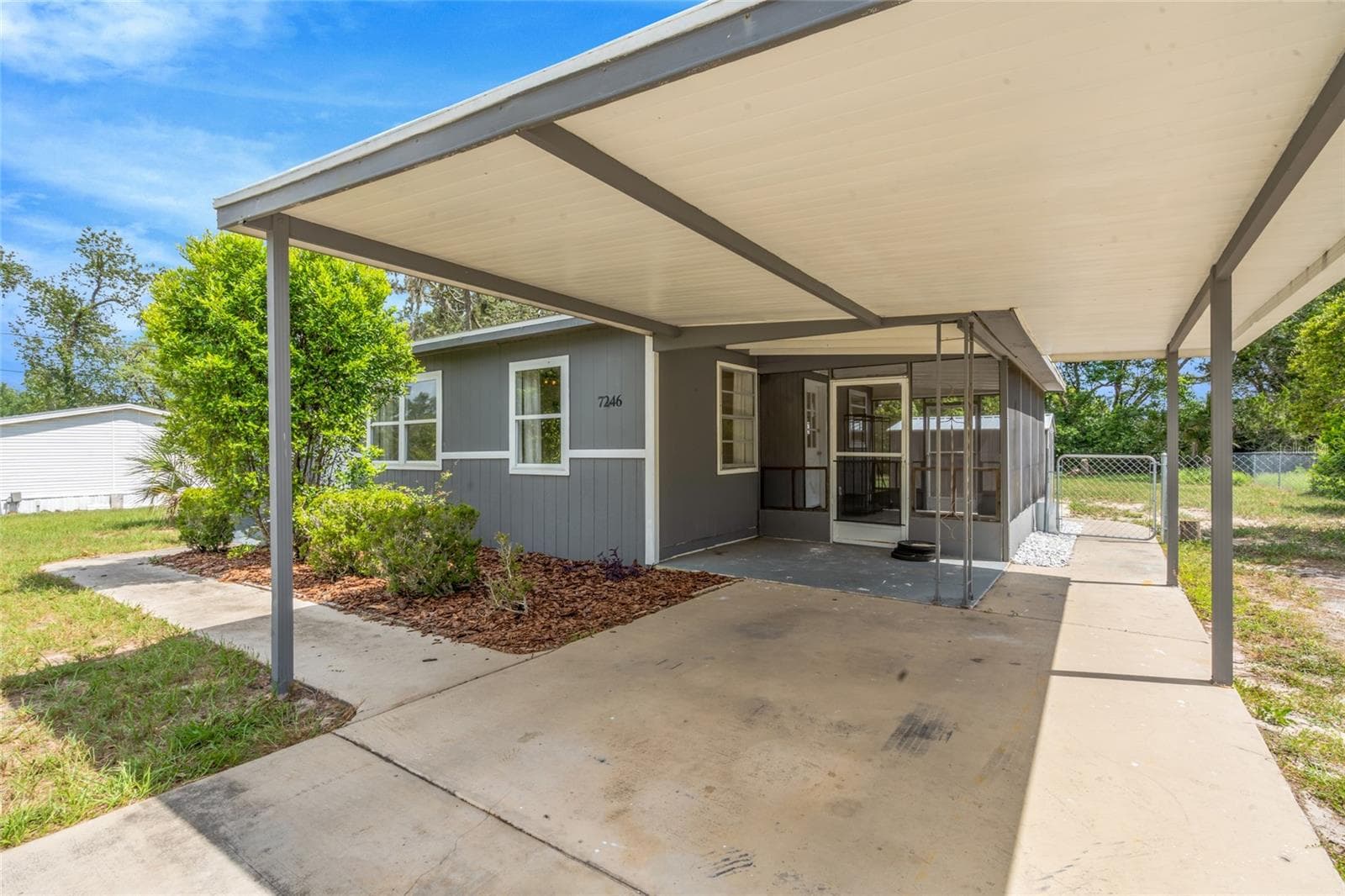 Carport - 7246 SEALAWN DR, SPRING HILL