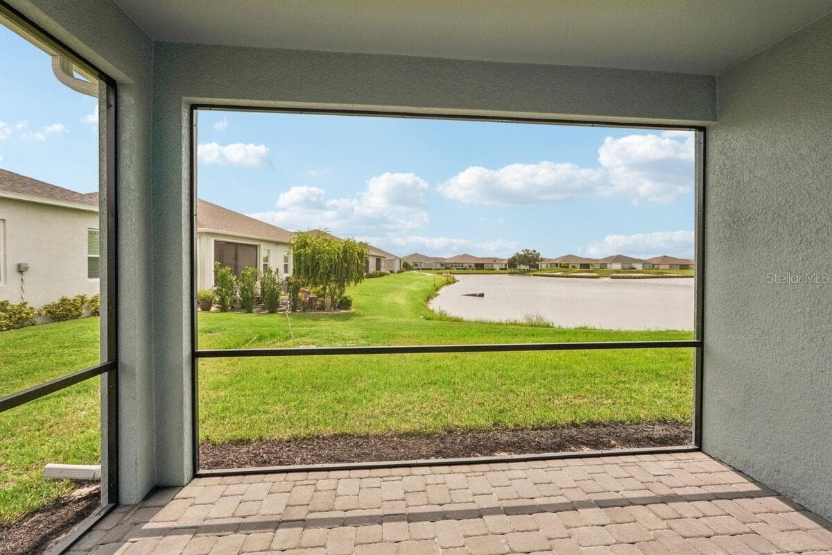 Lanai-Photo description represents the model home of same floor plan. - 1855 NOTTINGHAM TRL, PORT CHARLOTTE