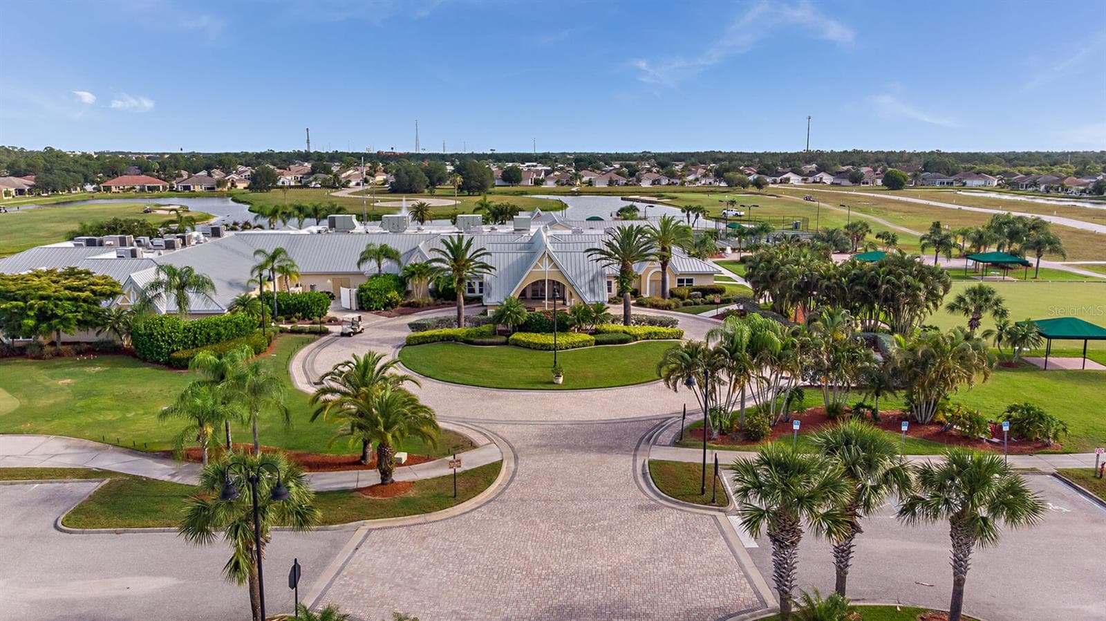 Clubhouse Entrance - 1855 NOTTINGHAM TRL, PORT CHARLOTTE