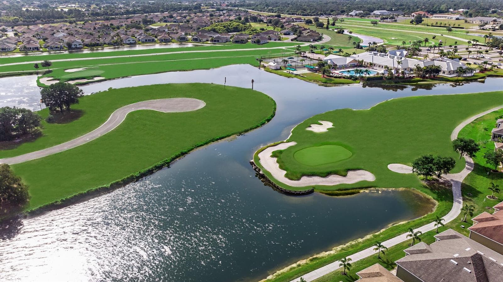 Golf Course Overview - 1855 NOTTINGHAM TRL, PORT CHARLOTTE