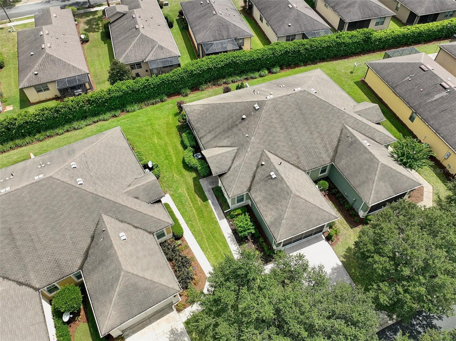 Aerial view of Villa - 7139 SW 91ST CT, OCALA