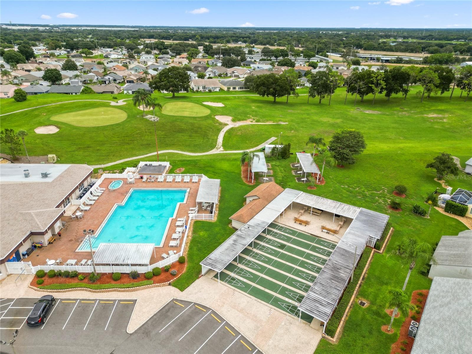 Main CH Pool & Shuffle board courts - 1120 PARAKEET TRL, LAKELAND