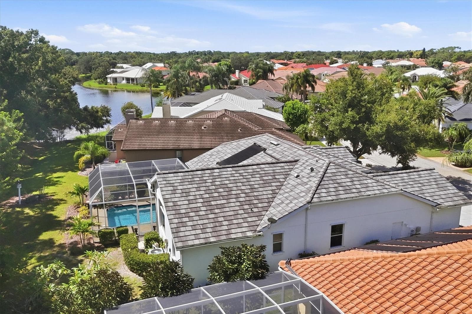 Aerial - 8857 HAVENRIDGE DR, SARASOTA