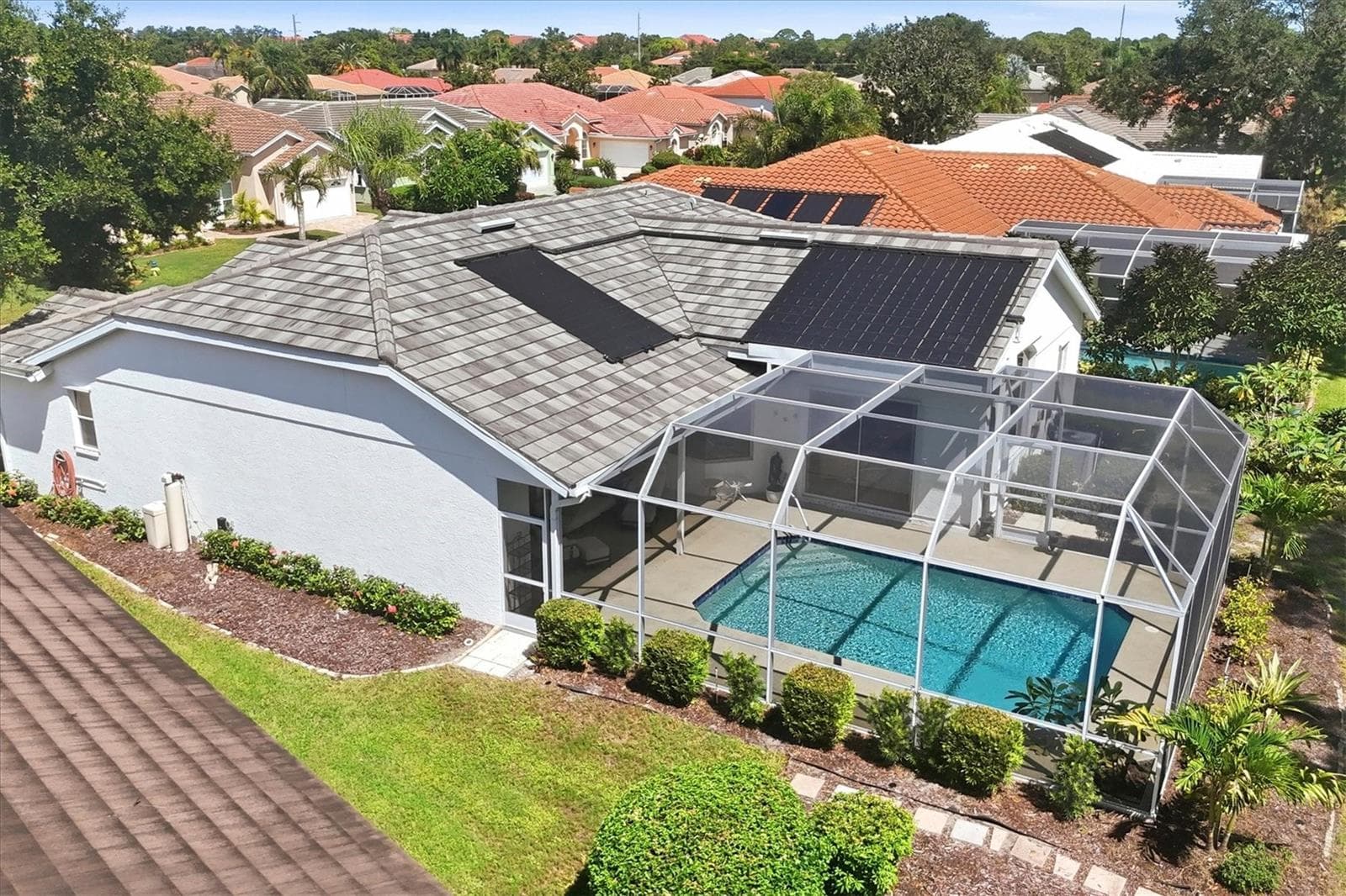 Aerial - 8857 HAVENRIDGE DR, SARASOTA