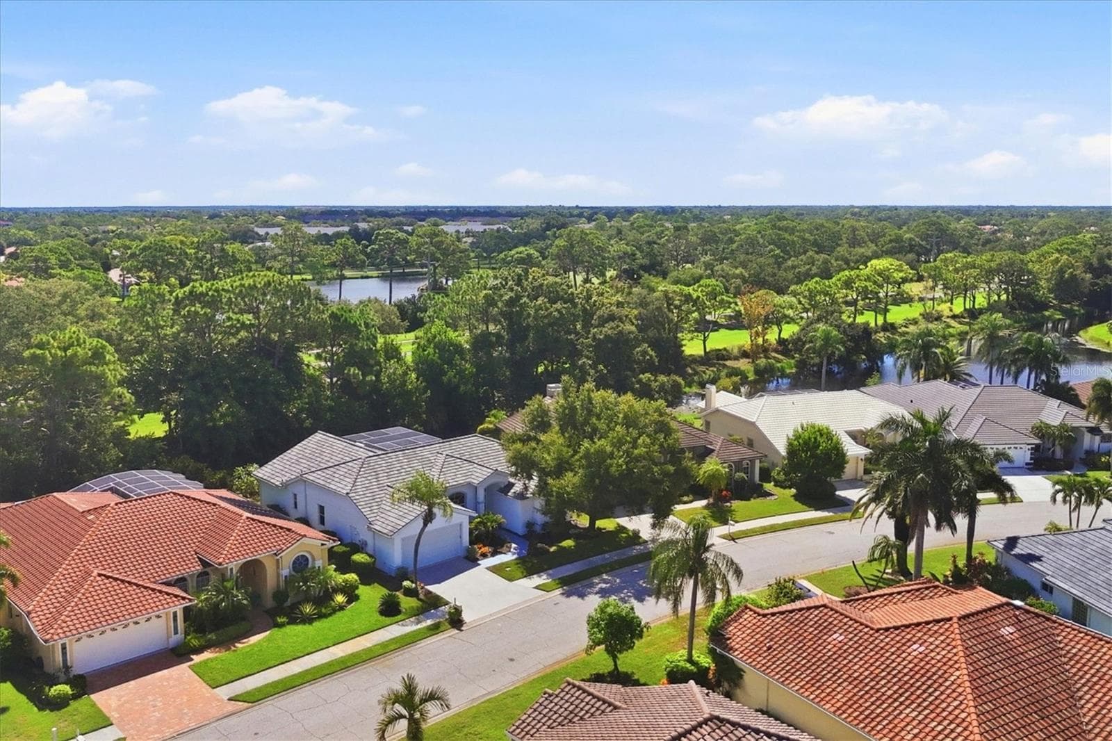 Aerial - 8857 HAVENRIDGE DR, SARASOTA