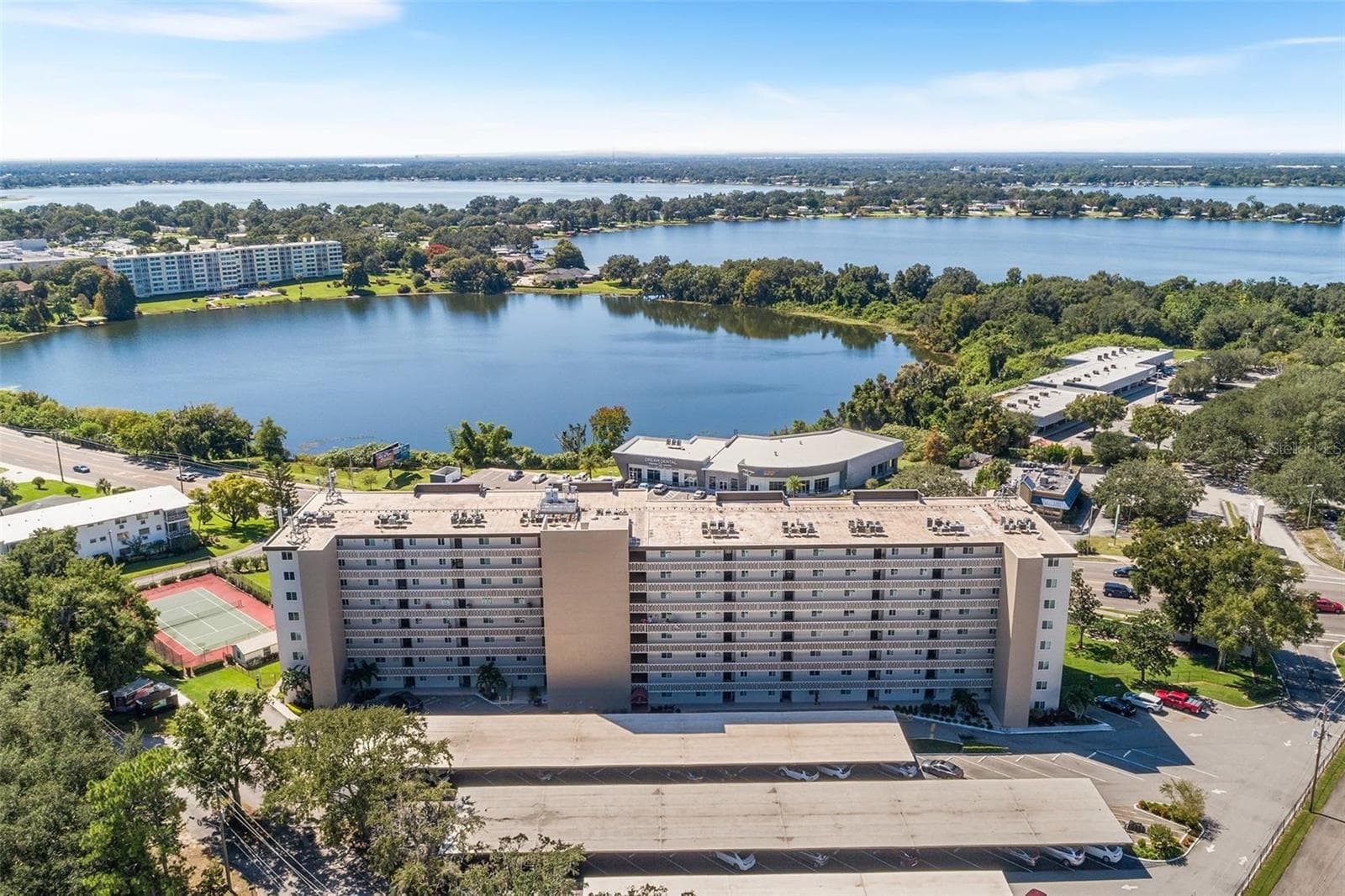 View to the west for sunsets - 1776 6TH ST NW #304, WINTER HAVEN