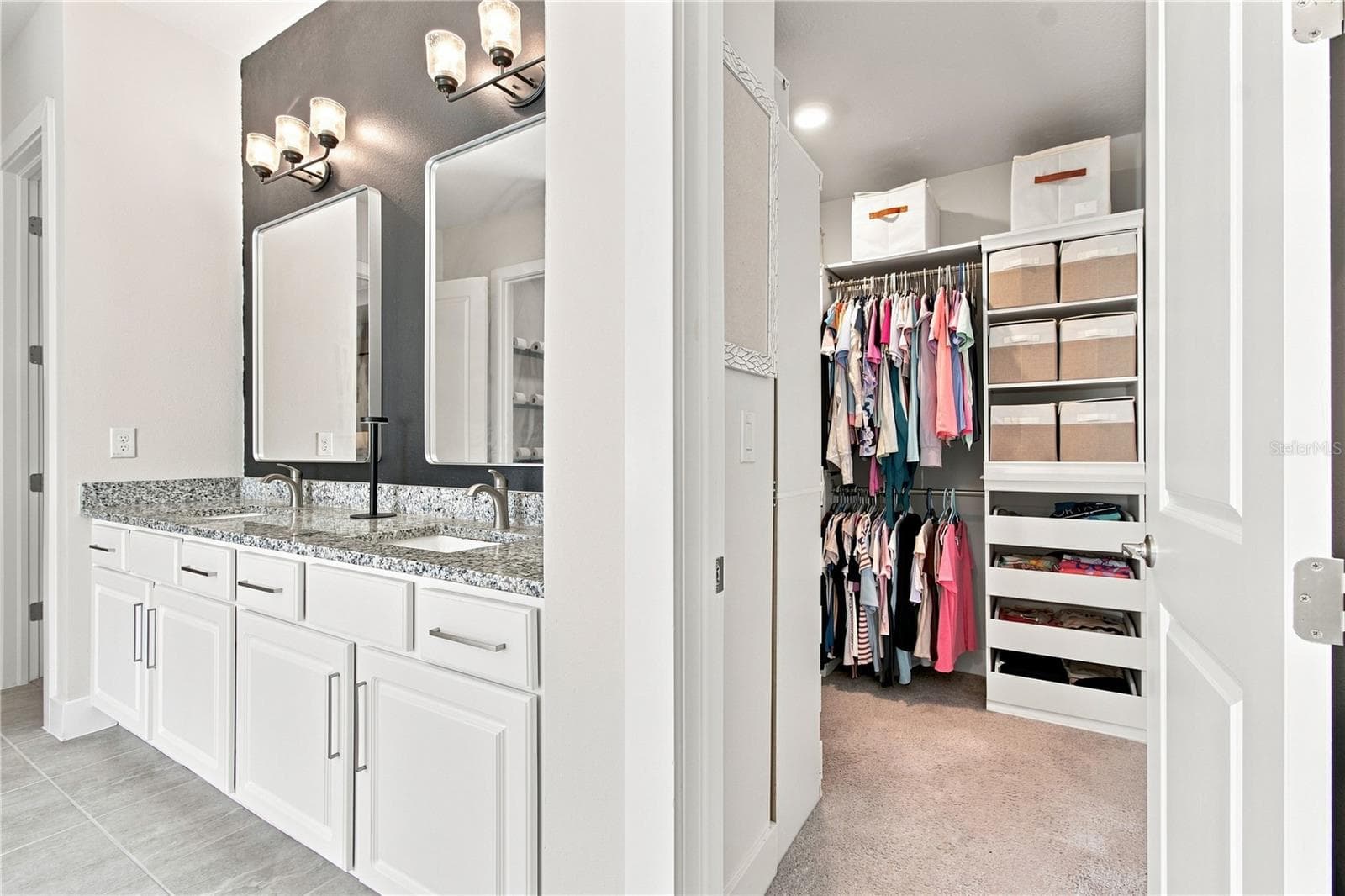 8699 Ivy Stark Blvd - Primary Bathroom & Closet - 8699 IVY STARK BLVD, WESLEY CHAPEL