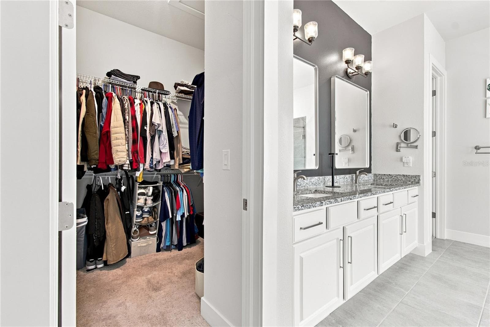 8699 Ivy Stark Blvd - Primary Bathroom & Closet - 8699 IVY STARK BLVD, WESLEY CHAPEL