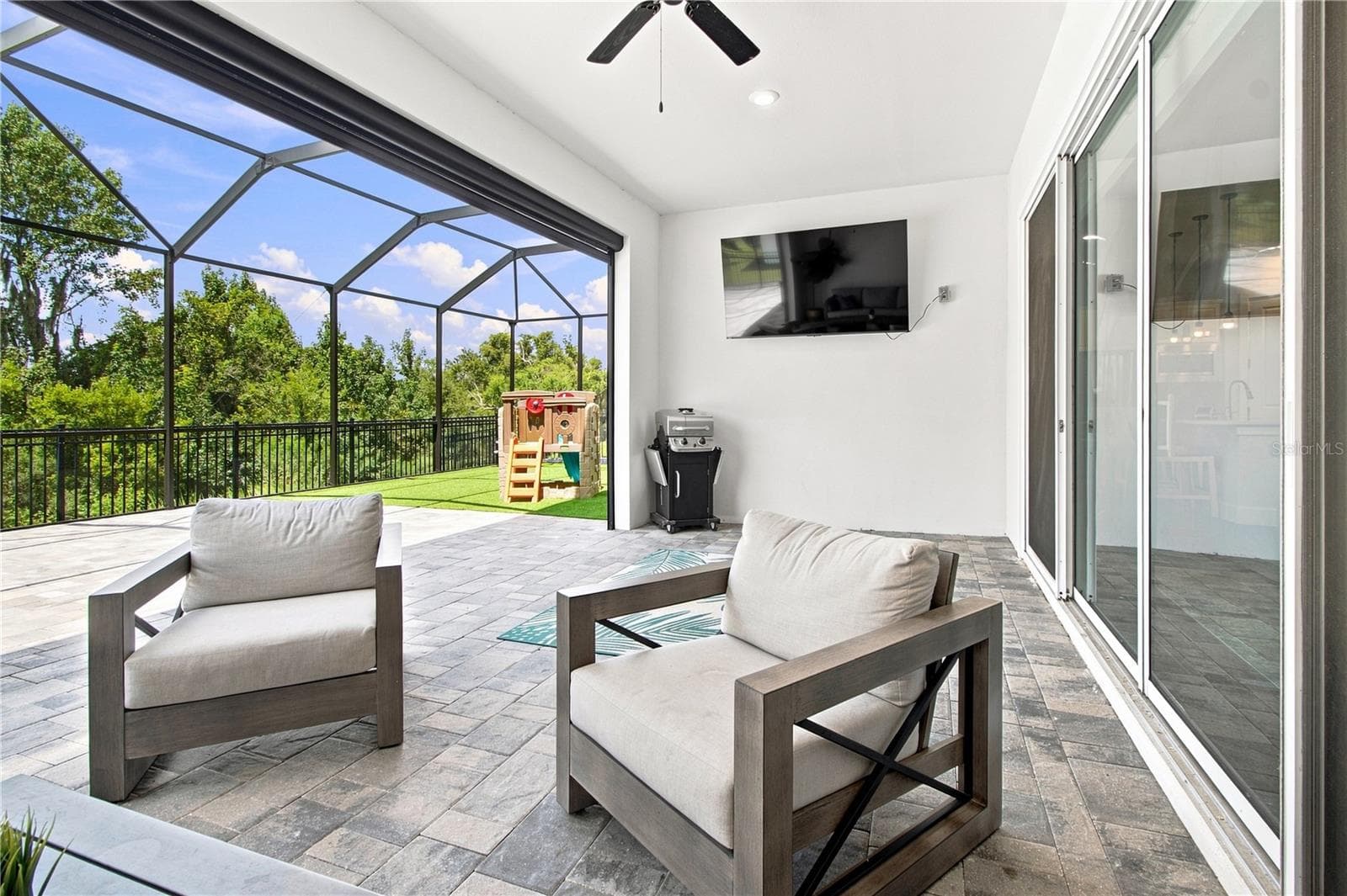 8699 Ivy Stark Blvd - Covered Lanai - 8699 IVY STARK BLVD, WESLEY CHAPEL