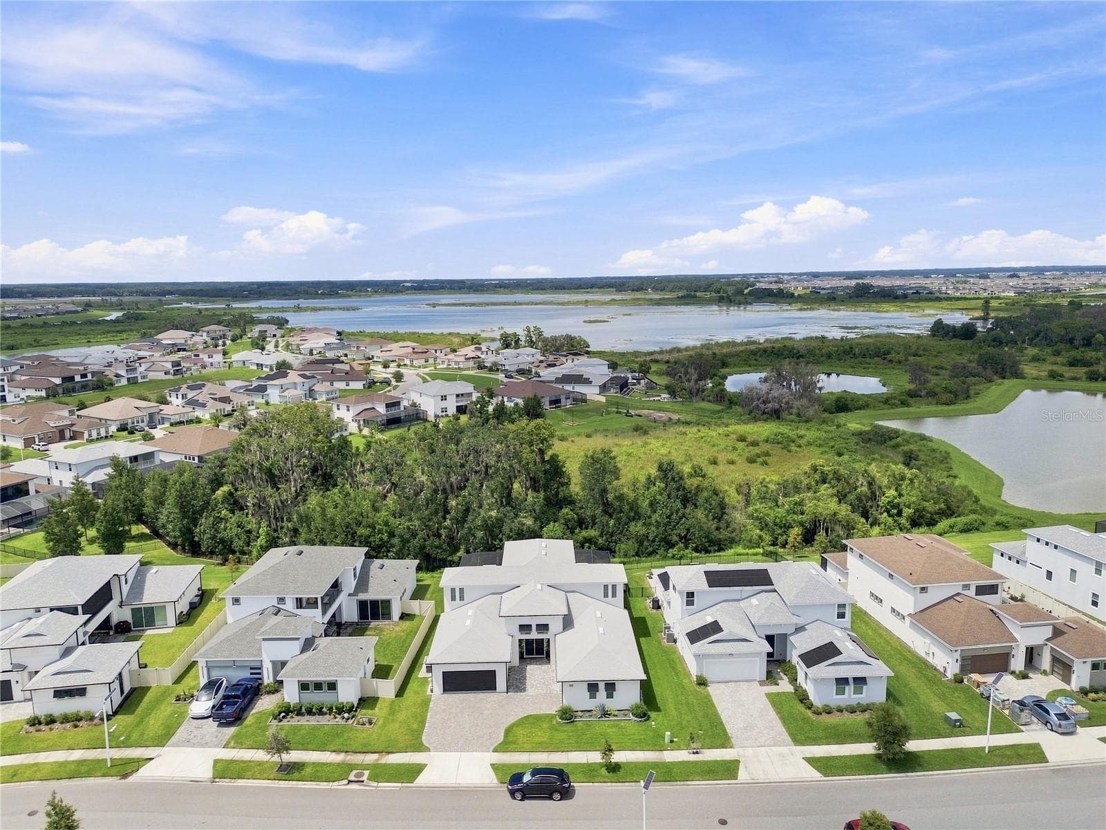 8699 Ivy Stark Blvd - Exterior Drone - 8699 IVY STARK BLVD, WESLEY CHAPEL