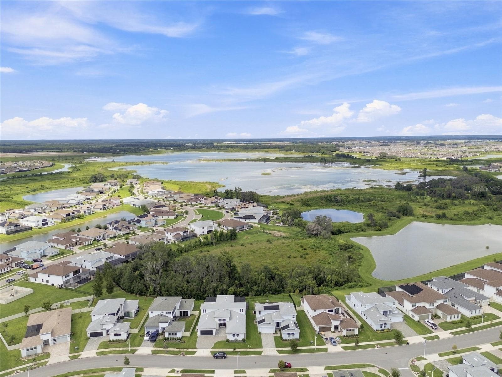 8699 Ivy Stark Blvd - Exterior Drone - 8699 IVY STARK BLVD, WESLEY CHAPEL