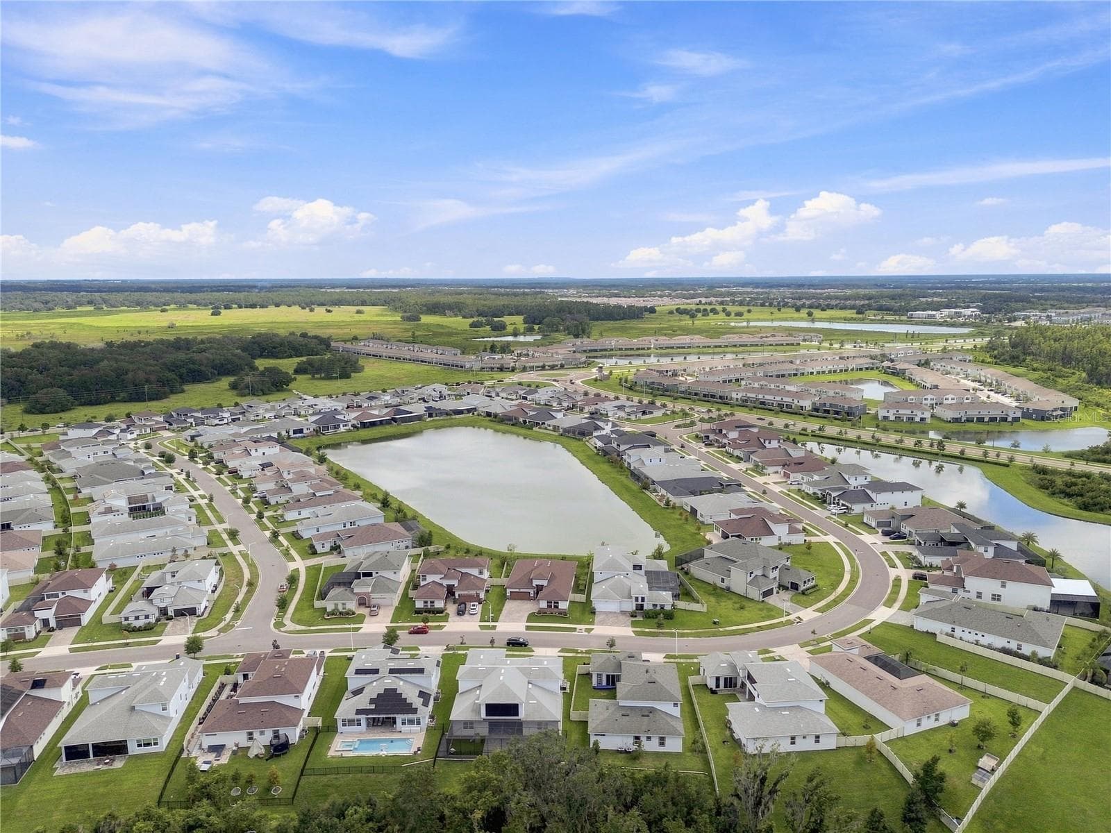 8699 Ivy Stark Blvd - Exterior Drone - 8699 IVY STARK BLVD, WESLEY CHAPEL