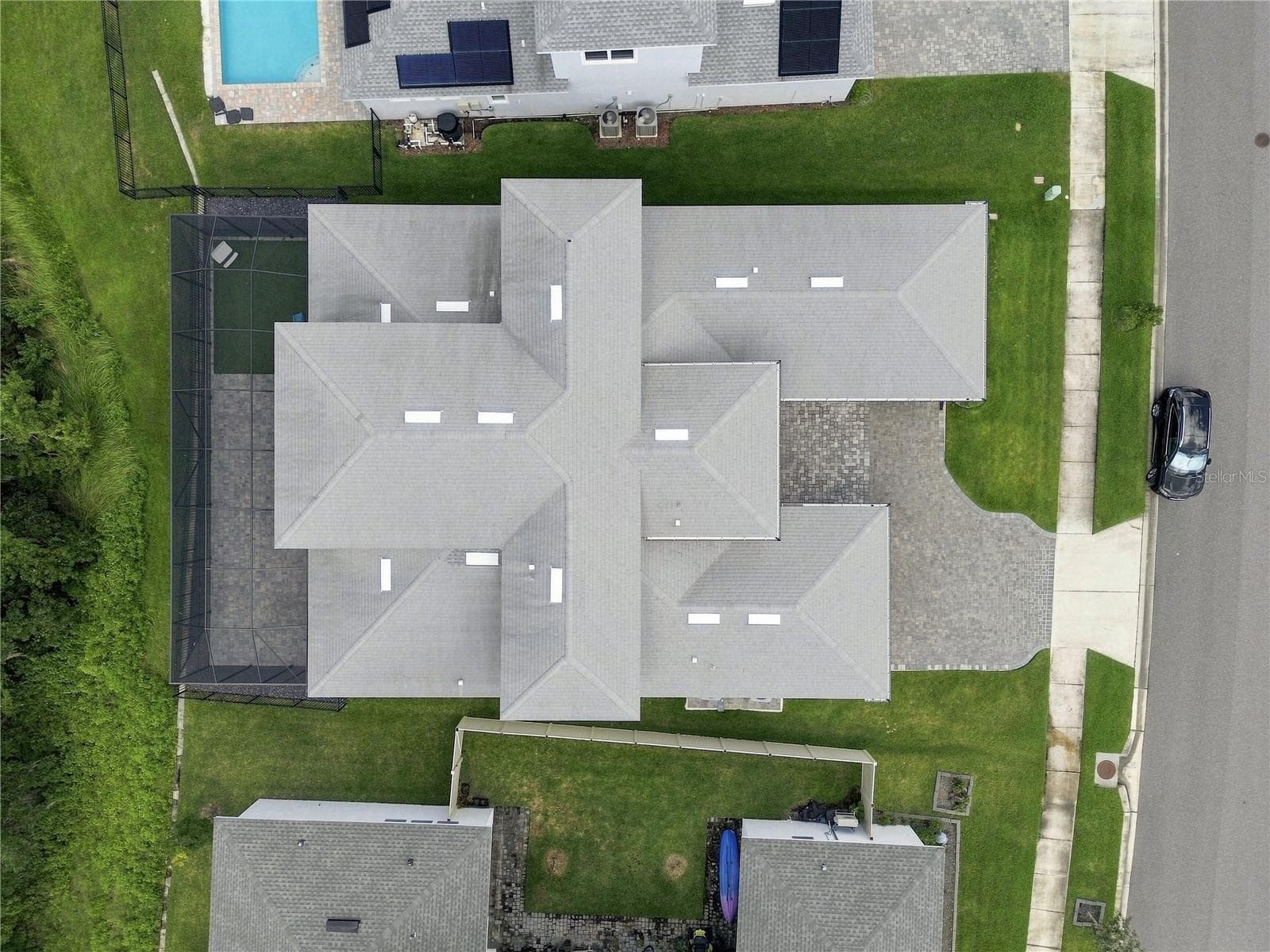 8699 Ivy Stark Blvd - Exterior Drone - 8699 IVY STARK BLVD, WESLEY CHAPEL
