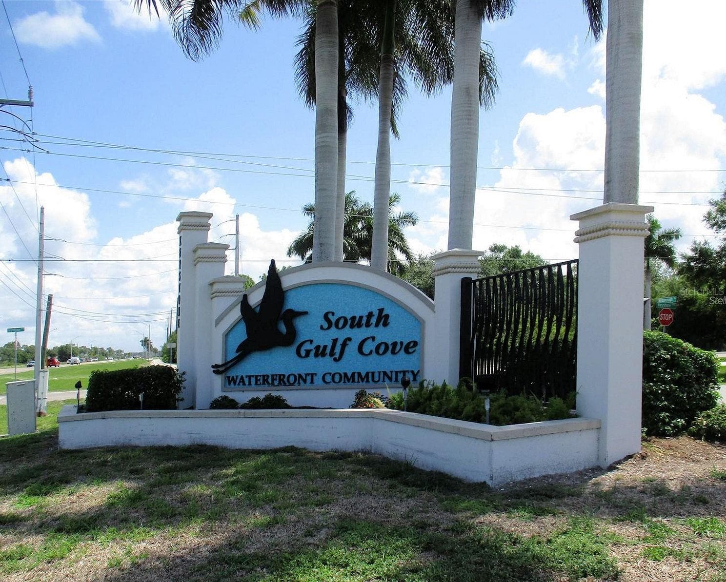 South Gulf Cove Entrance - 10526 RAINSVILLE ST, PORT CHARLOTTE