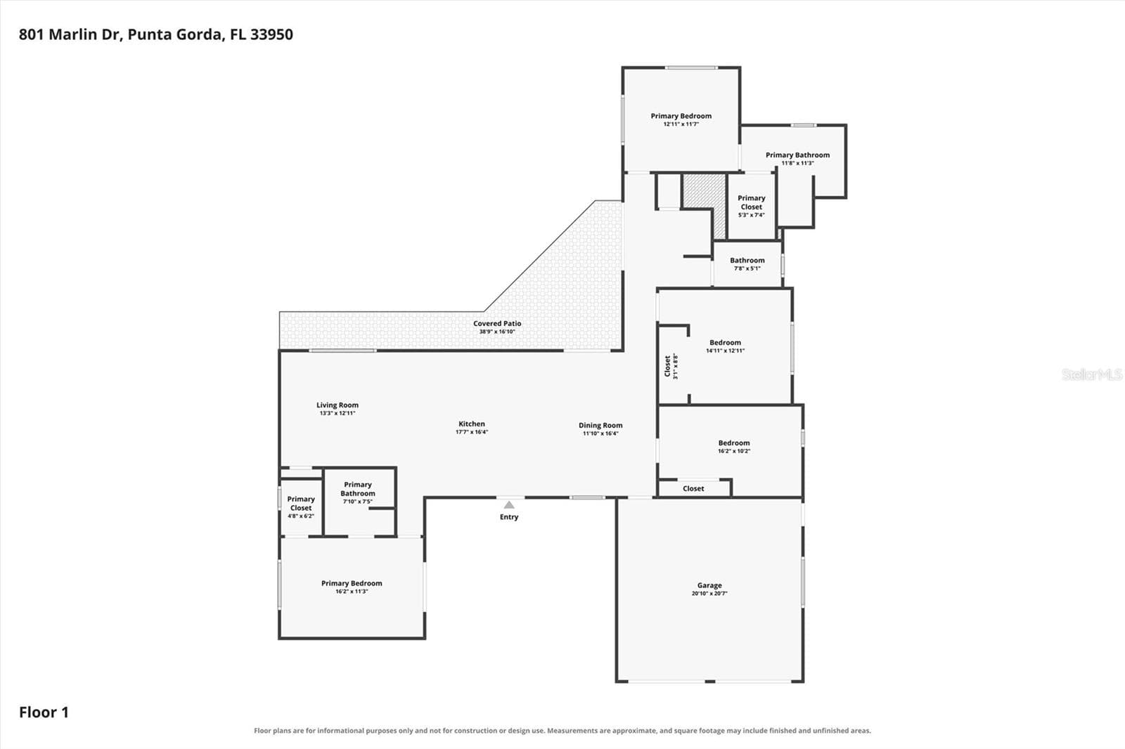 Single Family Residence at 801 MARLIN DR, PUNTA GORDA, photo 36 of 37