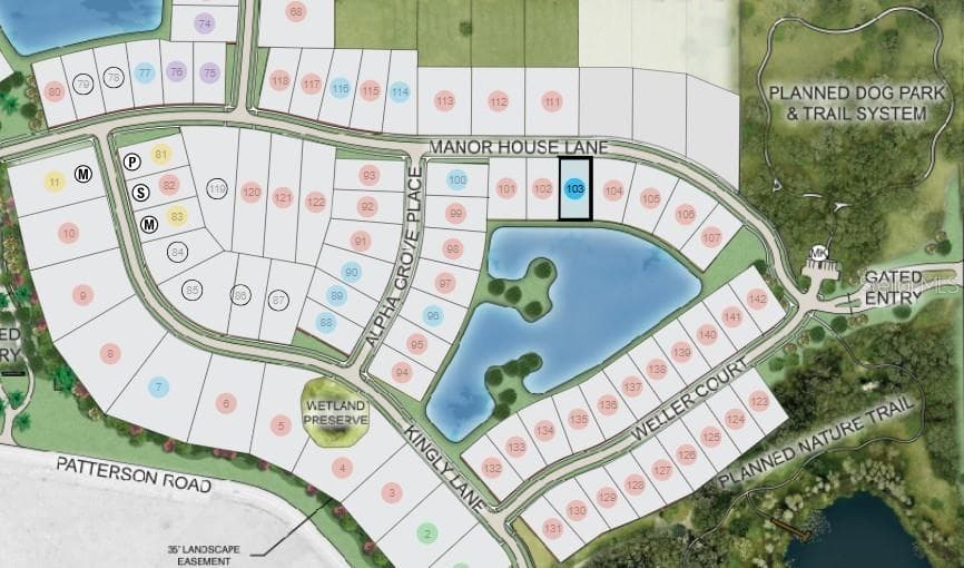Victoria Lakes Sitemap - 11164 MANOR HOUSE LN, ODESSA