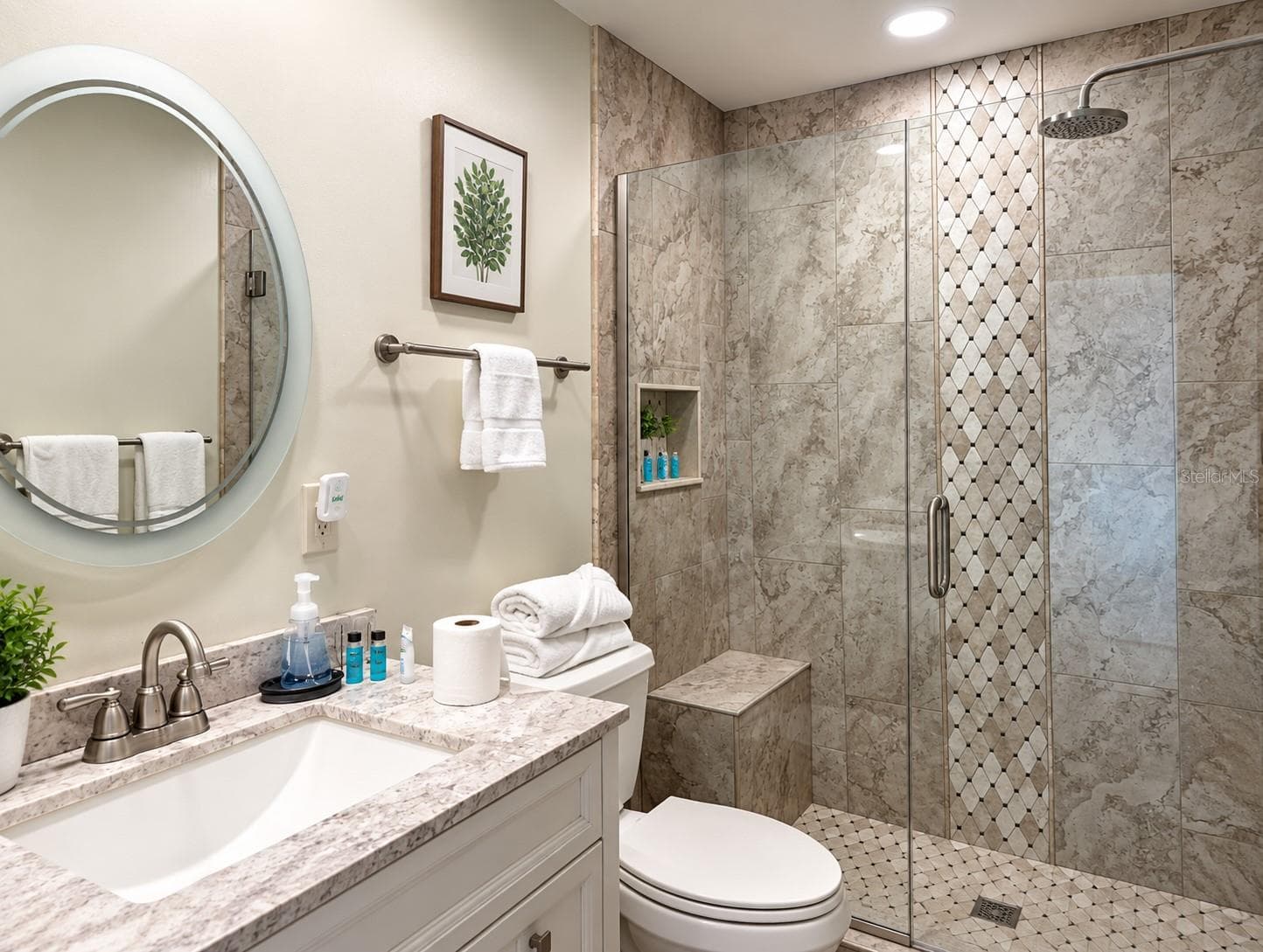 second bathroom - 5144 PINE TREE LN, WESLEY CHAPEL