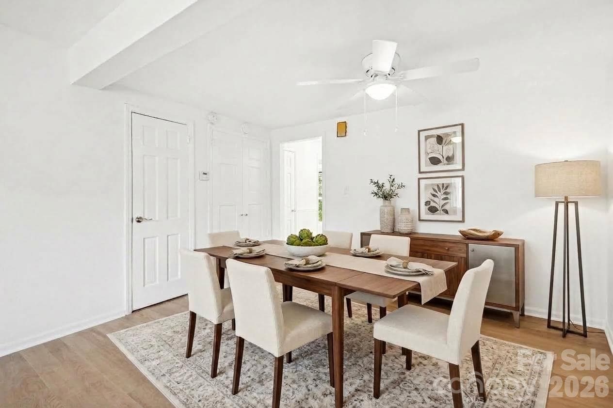 virtually staged - 1231 Archdale Drive, Charlotte
