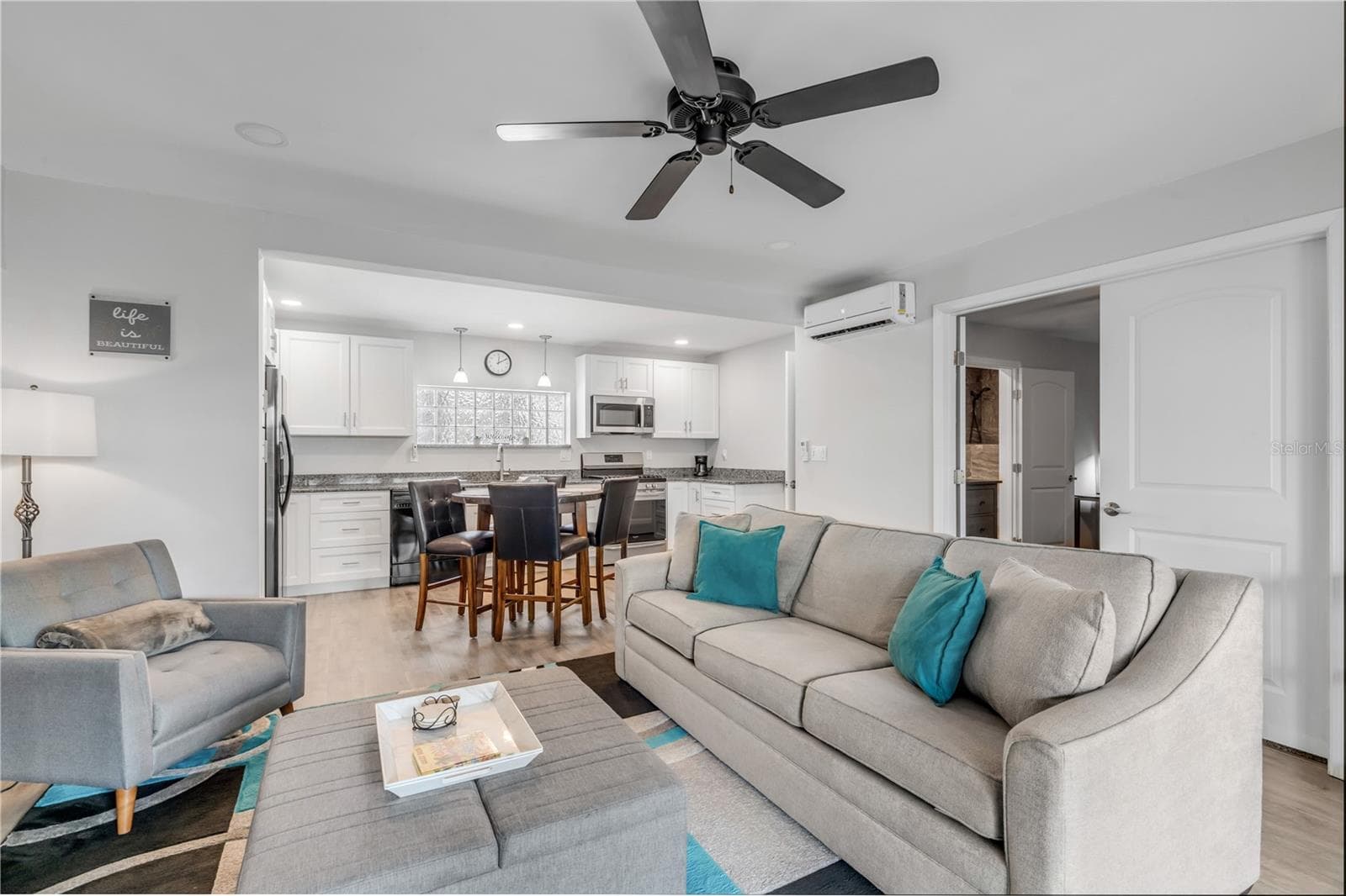 Apartment 1 Living Room - 2707 S ATLANTIC AVE, NEW SMYRNA BEACH