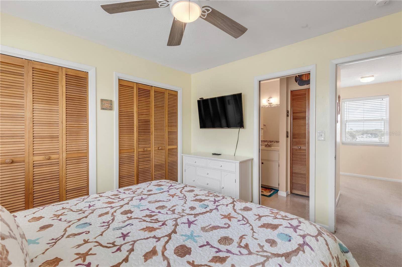 Apartment 2 Second Bedroom - 2707 S ATLANTIC AVE, NEW SMYRNA BEACH