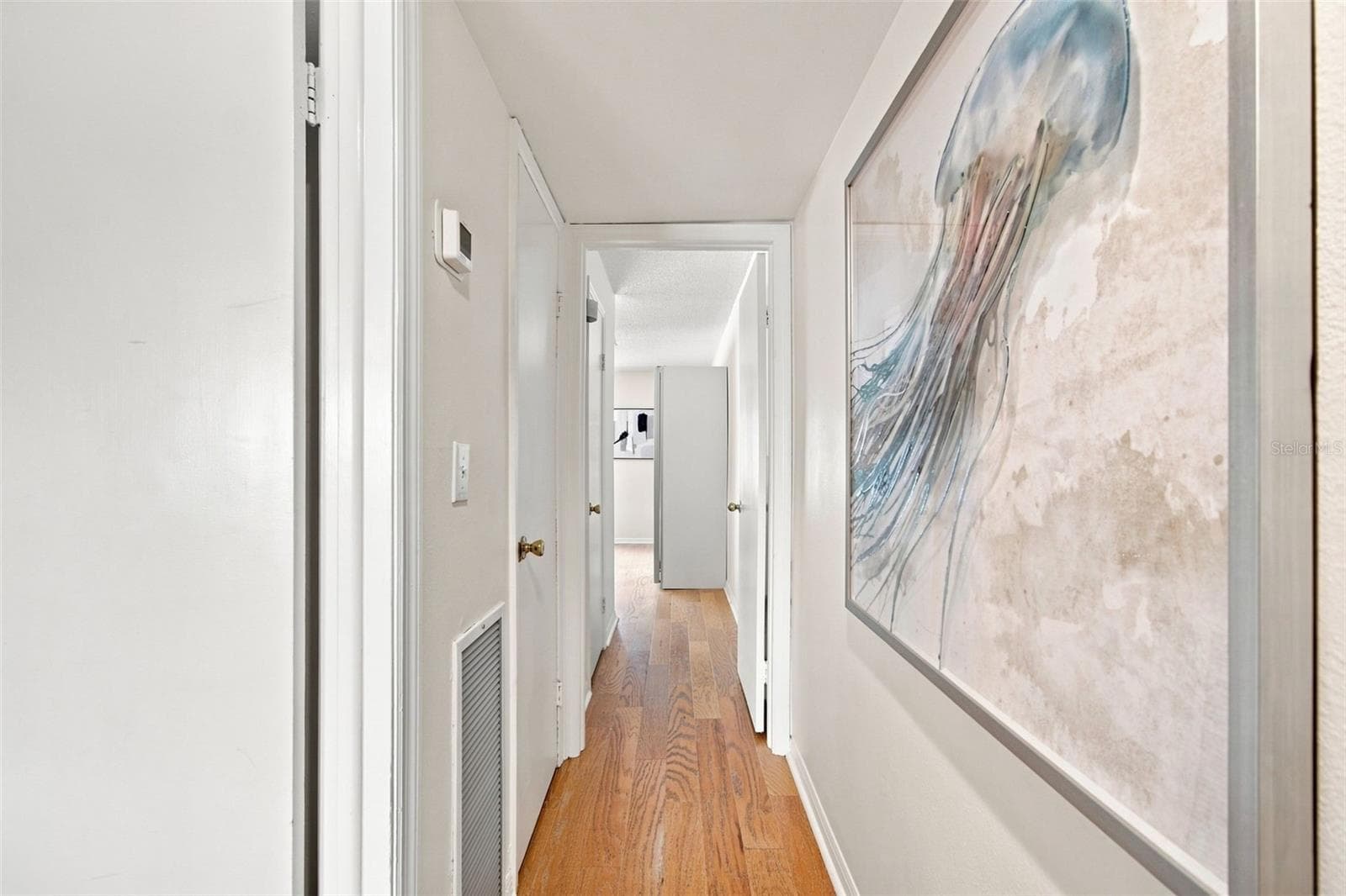 Hallway to the second bedroom - 60 GULF BLVD #214, INDIAN ROCKS BEACH