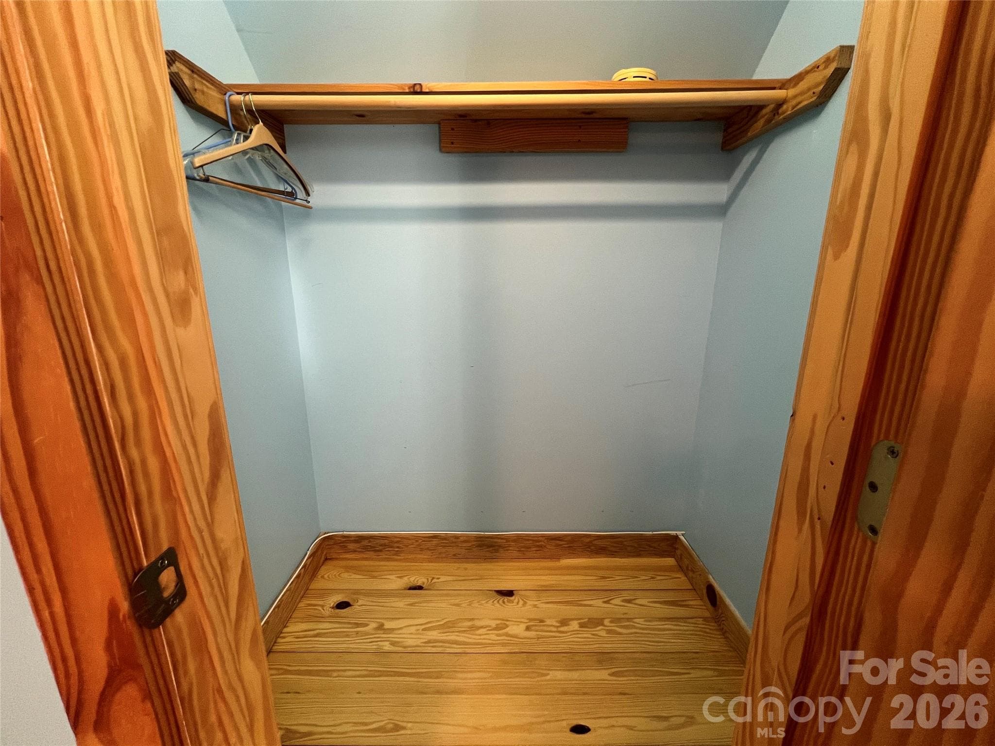 Upstairs walk in closet - 651 Dills Road, Rutherfordton