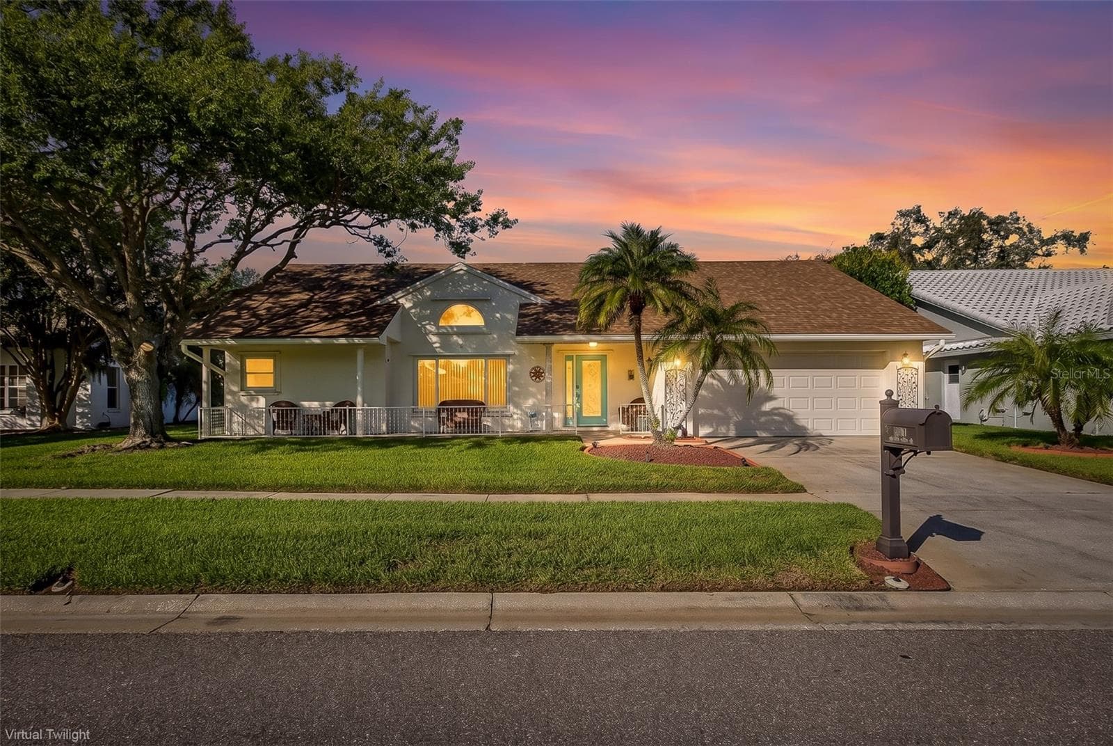 Virtual Sunset - 11810 SPANISH LAKE DR, TAMPA