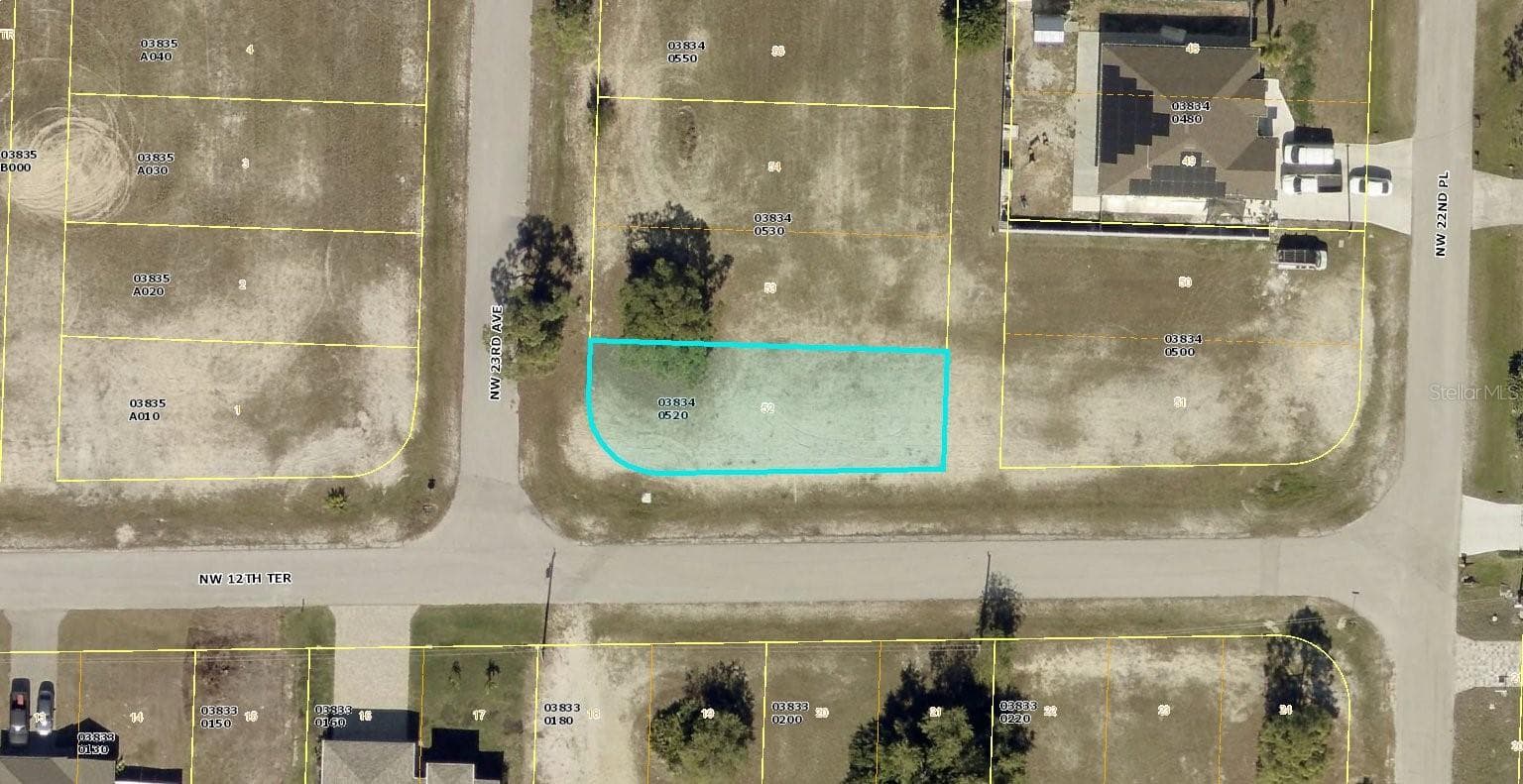 Land at 1219 NW 23RD AVE, CAPE CORAL, photo 2 of 41