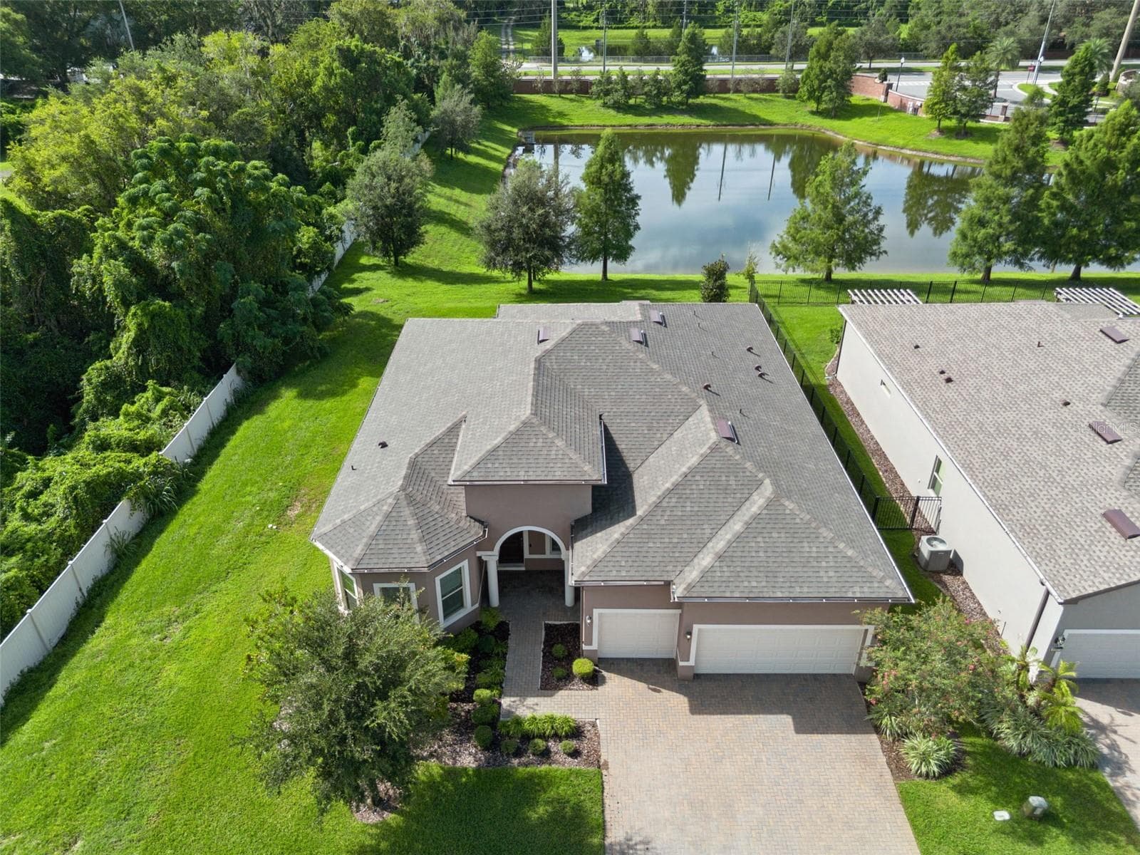 Front Aerial View - 1005 MARE WAY, OVIEDO