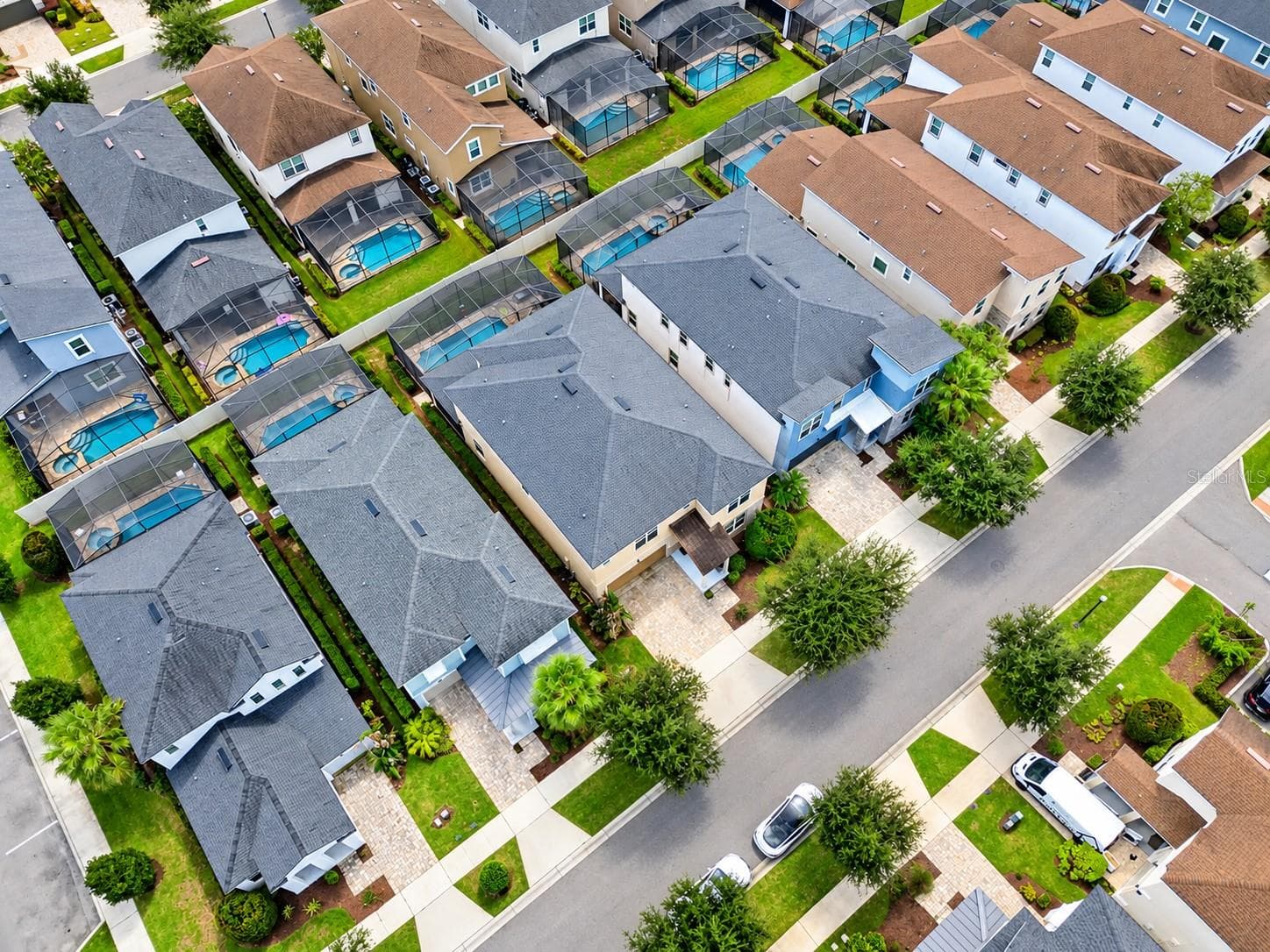 Ariel View - 9007 PELICAN COVE TRCE, KISSIMMEE