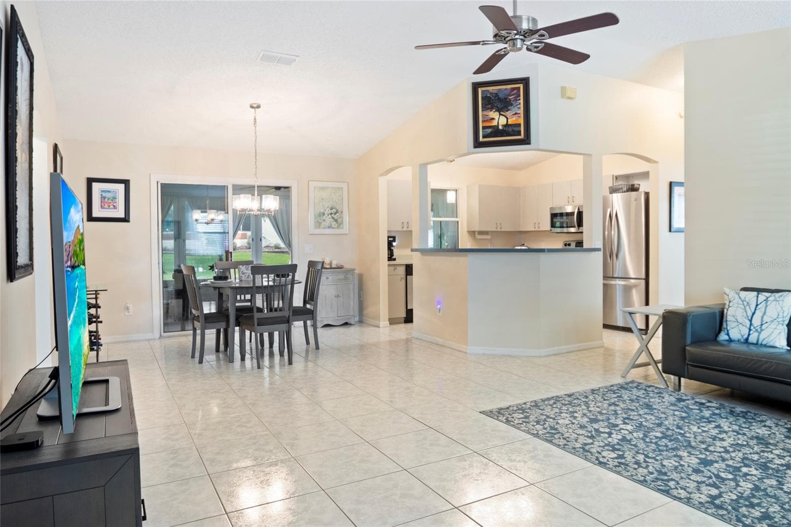 Dining Room - Living Room - 672 SAN PEDRO DR, THE VILLAGES