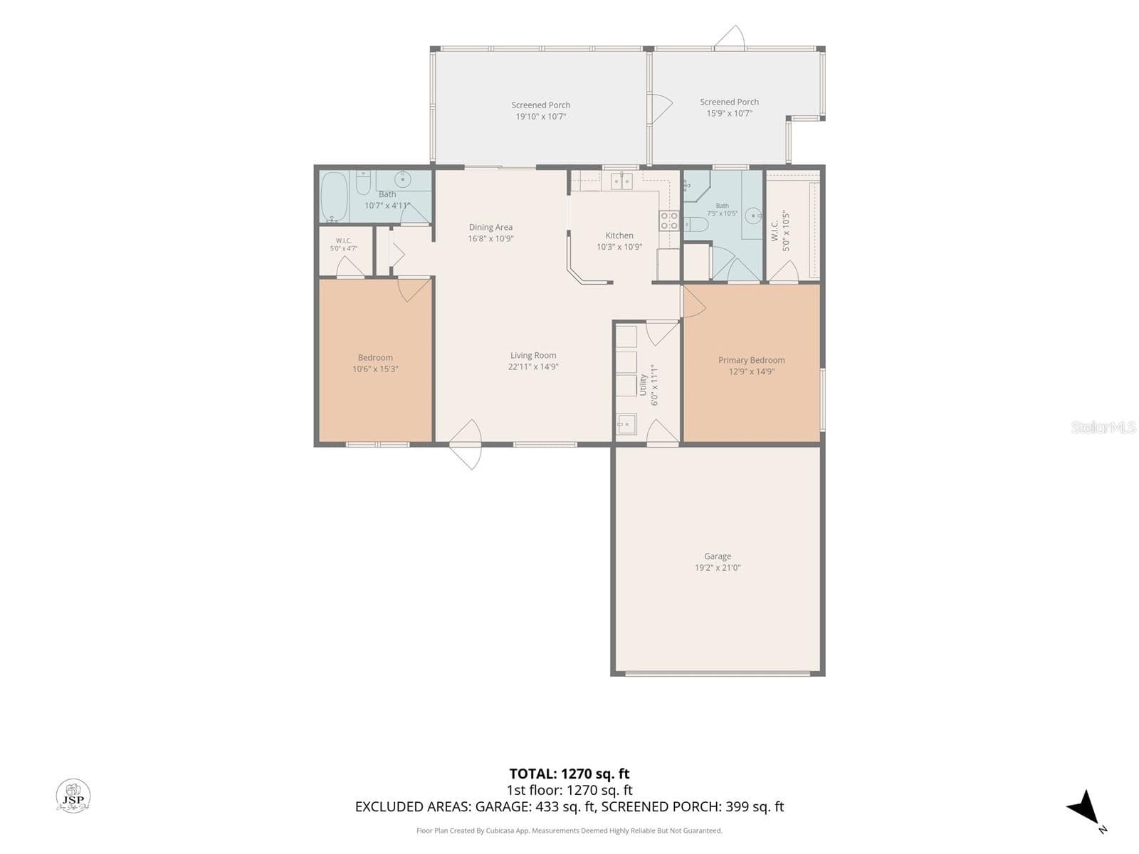 Property Layout - 672 SAN PEDRO DR, THE VILLAGES