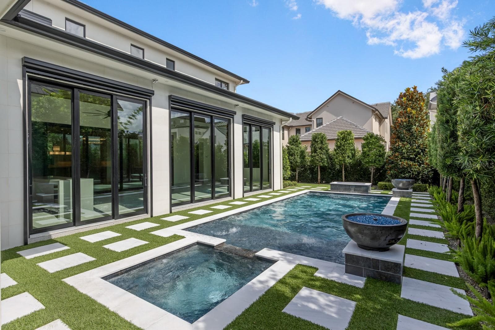 Pool/Back Exterior - 698 N NEW YORK AVE, WINTER PARK