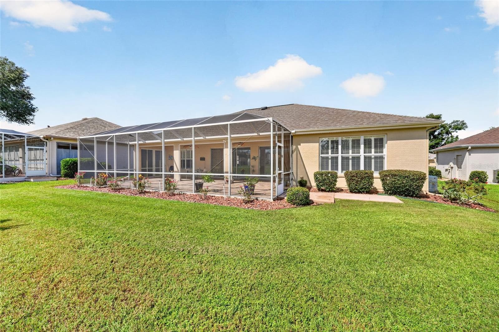 Back of Home - 12827 SE 90TH COURT RD, SUMMERFIELD
