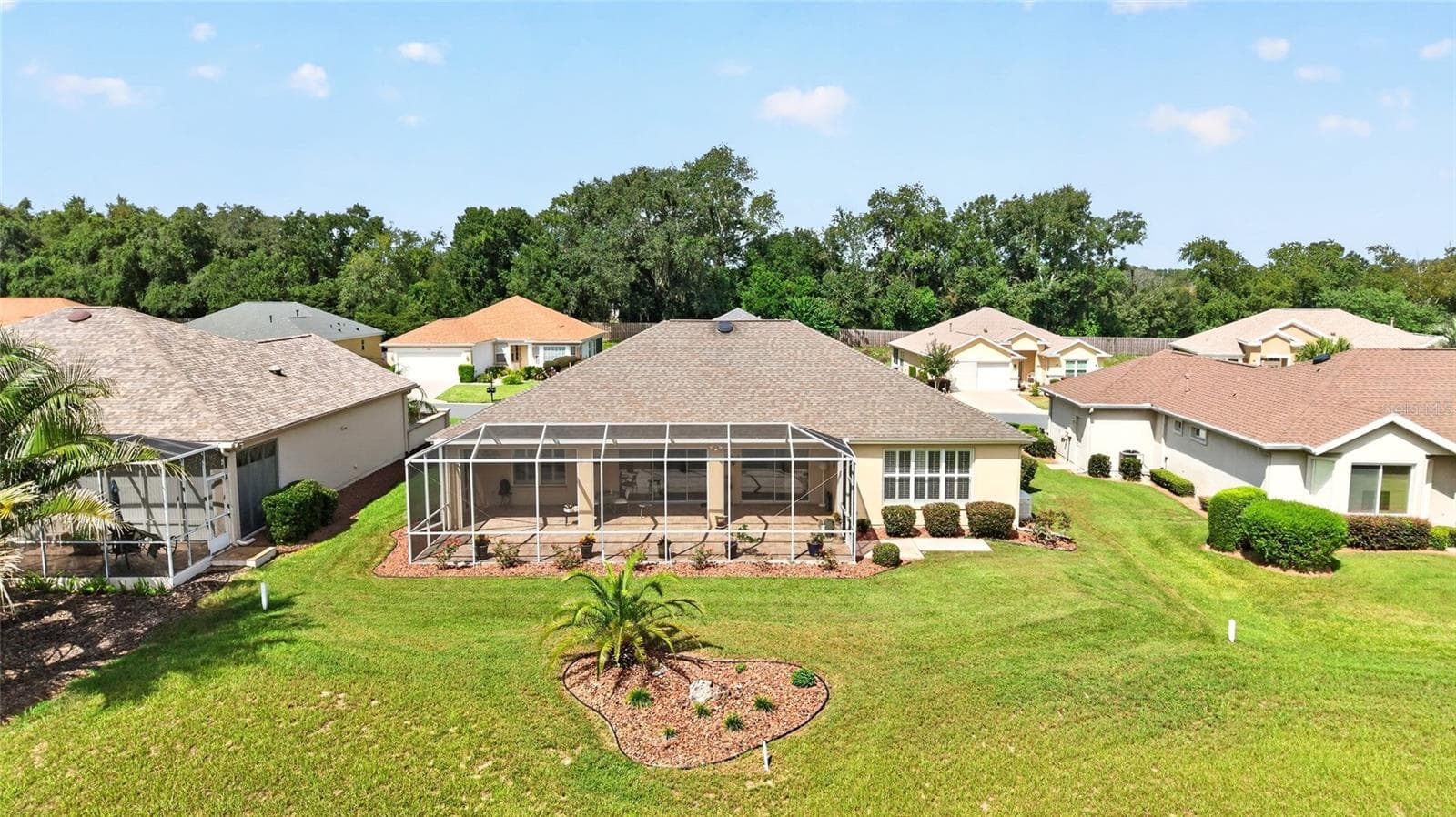 Aerial - 12827 SE 90TH COURT RD, SUMMERFIELD