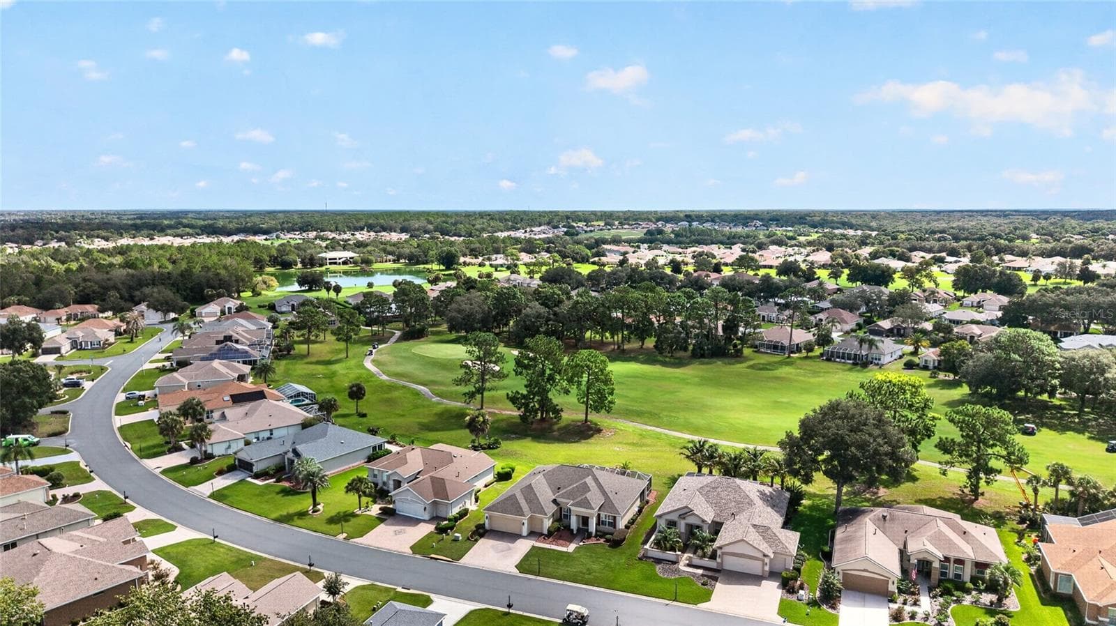 Aerial - 12827 SE 90TH COURT RD, SUMMERFIELD
