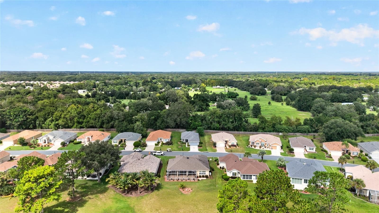 Aerial - 12827 SE 90TH COURT RD, SUMMERFIELD
