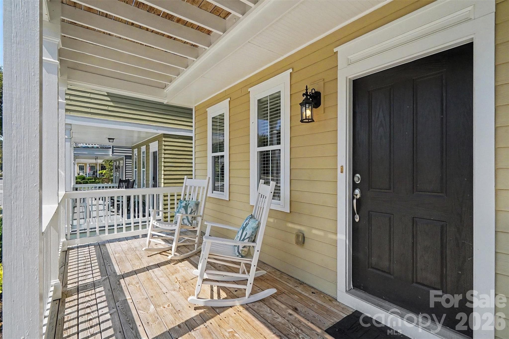 Inviting rocking chair front porch - 13913 Helen Benson Boulevard, Davidson