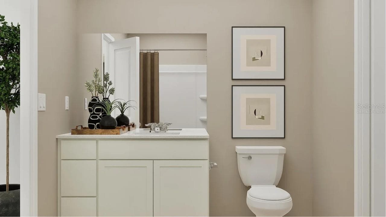 Virtually staged. - 7749 MARBLE ST, GROVELAND