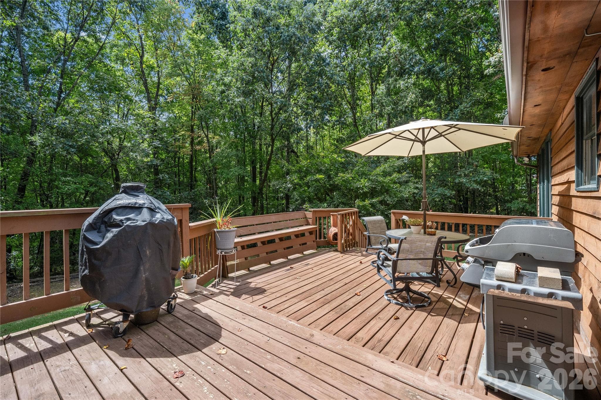 Views from the expansive deck - 160 Palomino Trail, Mount Holly
