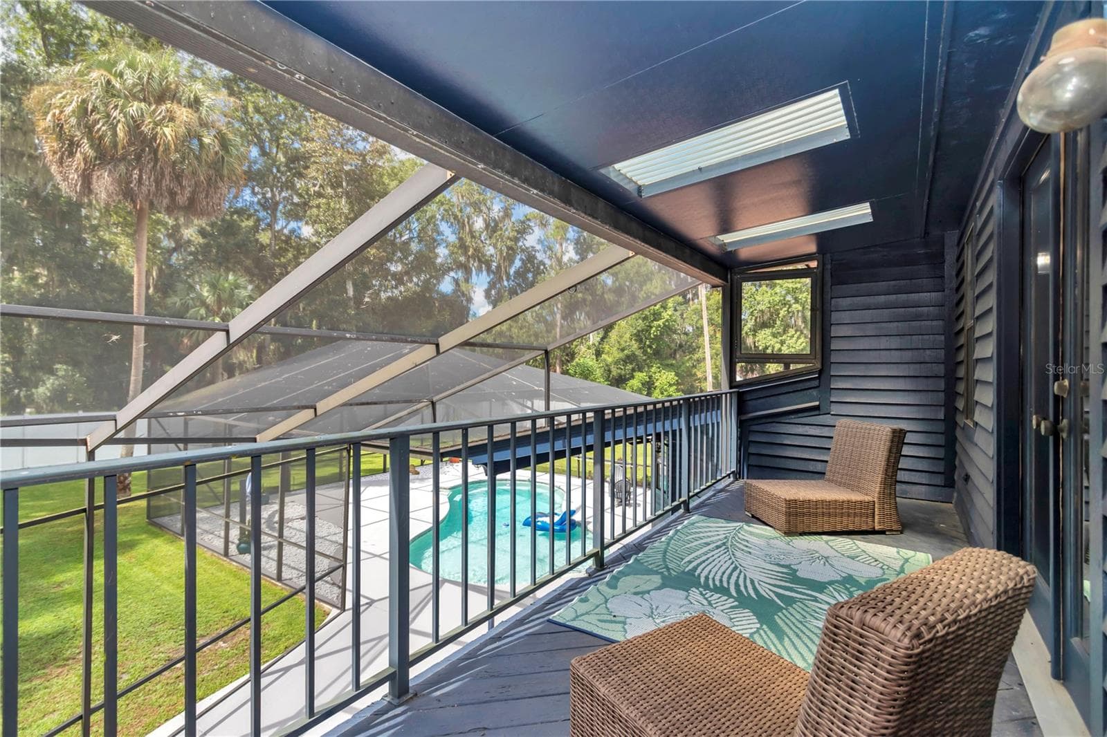 Screened-in balcony view (2nd floor) - 538 SW 45TH ST, OCALA