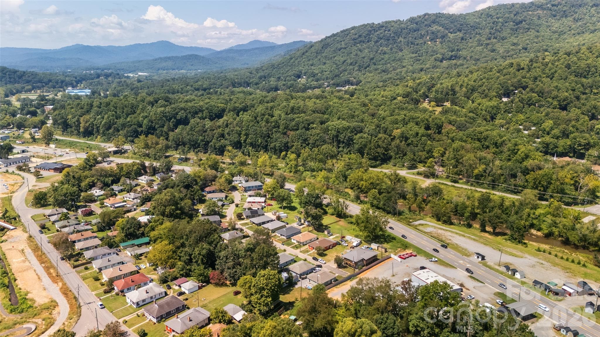 Aerial of Beacon Village - 156 Edwards Avenue, Swannanoa