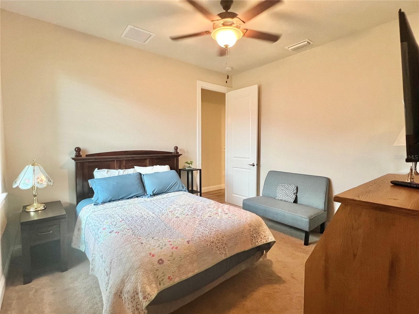 Bedroom with walk-in closet - 3937 BAL HARBOR BLVD, PUNTA GORDA