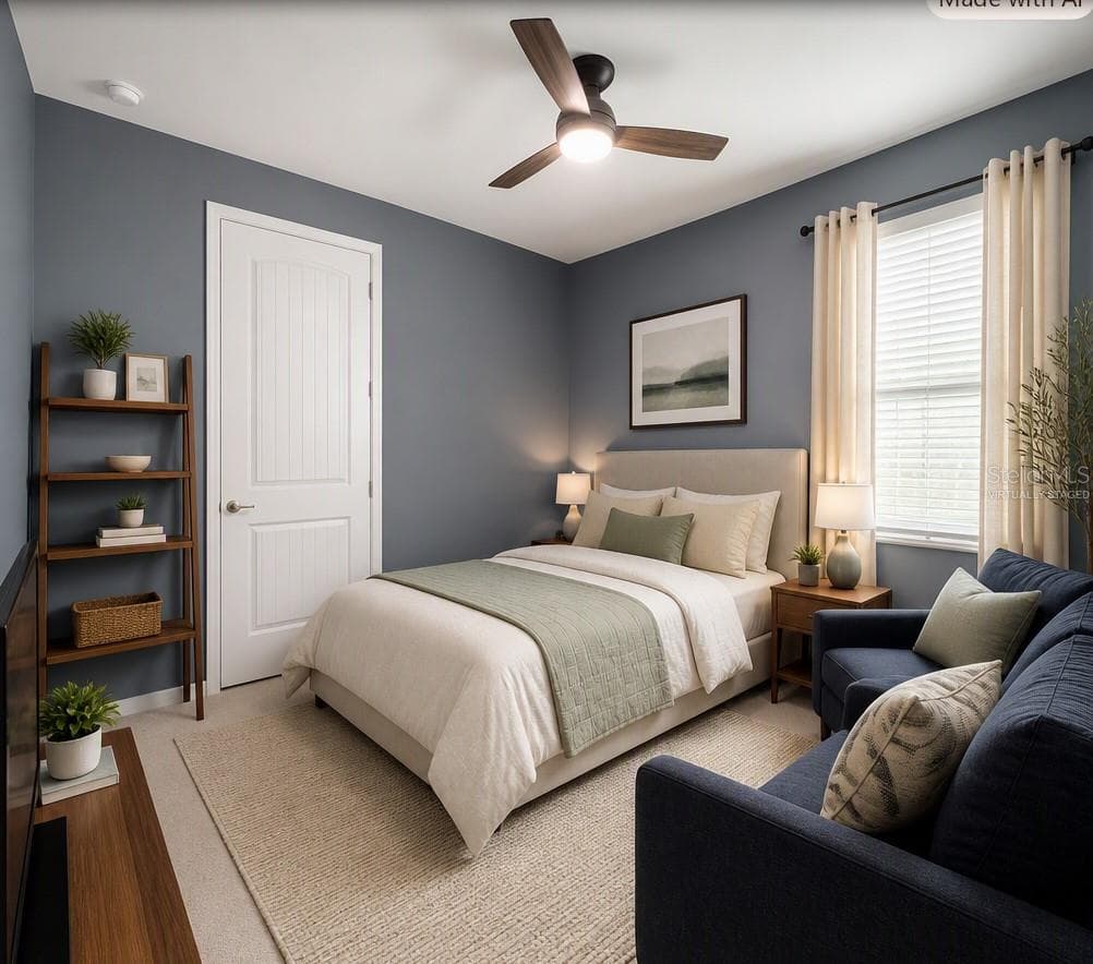 Virtually Staged Bed 2 - 3456 TWIN FLOWER CT, CLERMONT