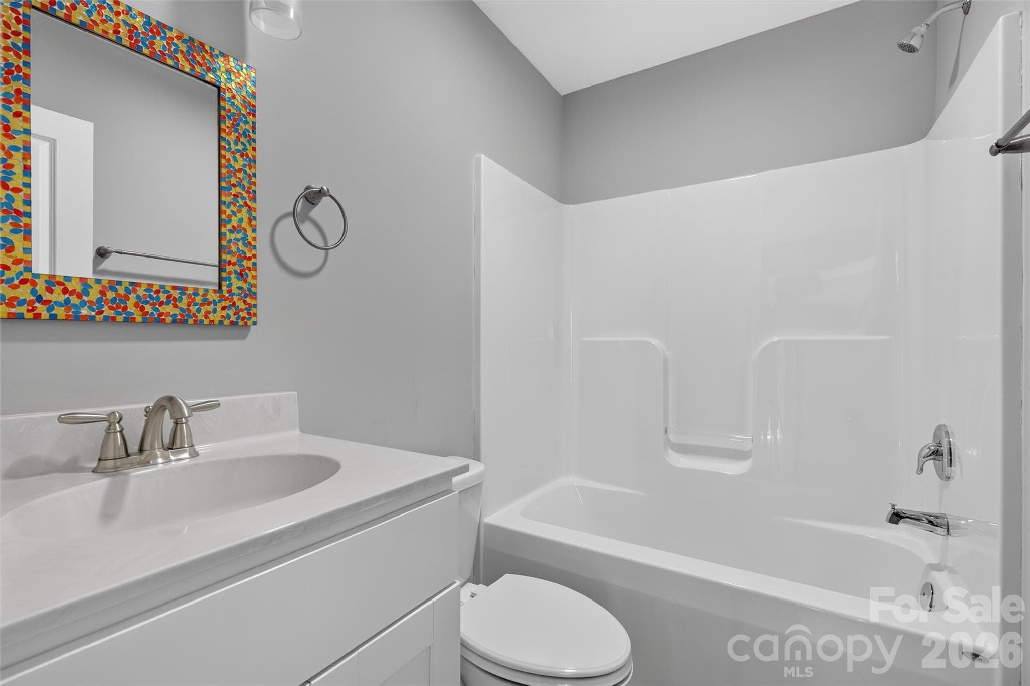 Full bath upstairs - 134 Shelburne Road, Asheville